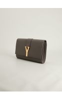 ysl grey clutch