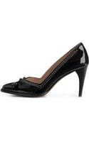 clarks patent court shoes
