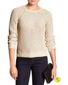 Banana Republic Factory Crew-Neck Sweater - Lyst