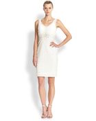 Sue Wong Embellished Petal Sheath - Lyst