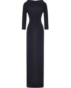 Antonio Berardi Stretch Cady Long Dress - Lyst
