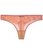 Elle Macpherson Fluo Summer Thong - Lyst