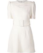 Carven Belted Dress - Lyst
