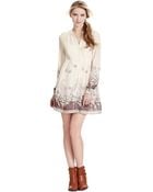 Free People Sierra Valley Printed Shirt Dress - Lyst