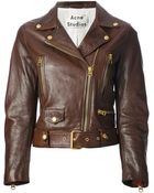 Acne Studios Classic Biker Jacket - Lyst