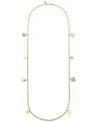 Tory Burch Mother-Of-Pearl Geo Necklace - Lyst