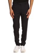 Gant Rugger The Hopsack Navy Blue Trousers - Lyst
