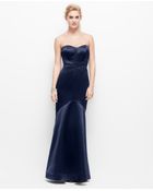Ann Taylor Petite Duchess Satin Strapless Gown - Lyst