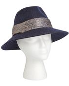 Genie By Eugenia Kim Florence Wide-Brim Fedora - Lyst
