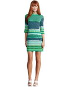 Donna Morgan Mixed Geo Print Sheath Dress - Lyst