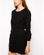 Paul & Joe Sister Embroidered Dress With Pockets - Lyst