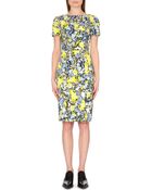 Erdem Joyce Floral-print Stretch-cotton Dress - Lyst