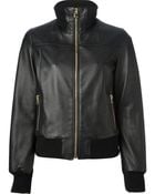 Dolce & Gabbana Paneled Bomber Jacket - Lyst