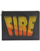 Kenzo Fire Clutch - Lyst