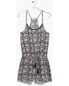 Mango Printed Short Jumpsuit - Lyst