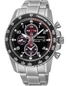Seiko Men'S Solar Chronograph Stainless Steel Bracelet Watch 41Mm Ssc271 - Lyst