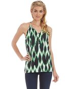 Kensie Patterned Tank - Lyst