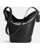 Coach Bleecker Duffle Bag In Leather - Lyst
