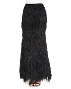 Haute Hippie Full-Length Ostrich-Feather Skirt - Lyst