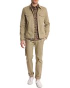Opening Ceremony Kakikleurig Jack Shirt Jacket - Lyst