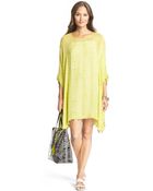 Diane von Furstenberg Dvf New Nessa Chiffon Tunic Kaftan - Lyst