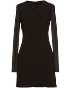 Neil Barrett Short Dress - Lyst