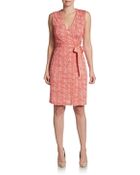 Diane von Furstenberg New Yahzi Silk Wrap Dress - Lyst
