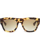 Miu Miu Mu05ps Havana Sunglasses Medium Havana - Lyst