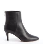 Jimmy Choo Black Leather 'Brody' Rear Zip Ankle Boots - Lyst