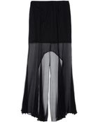 Theyskens' Theory Long Skirt - Lyst