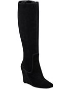 Nine West Heartset Wedge Boots - Lyst