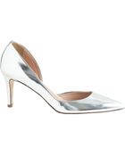 J.Crew Valentina Mirror Metallic Pumps - Lyst