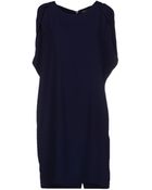 Emporio Armani Short Dress - Lyst