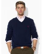 Polo Ralph Lauren Wool V-Neck Sweater - Lyst