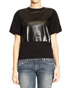 Balenciaga Mezza Manica Cotone Spalmato - Lyst