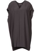 Rick Owens Short Dress - Lyst