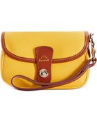Dooney & Bourke Eva Flap Wristlet - Lyst