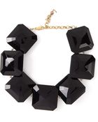 Yves Saint Laurent Vintage Diamond Choker - Lyst
