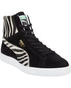Puma Mid-Top Zebra Sneaker - Lyst