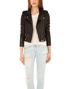 Iro Luiga Leather Biker Jacket - Lyst