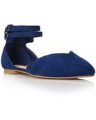 Forever 21 Posh Anklestrap Flats - Lyst