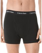 Calvin Klein Twopack Cotton Stretch Trunks - Lyst