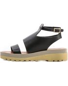 See By Chloé Ankle Strap Flat Sandals - Lyst