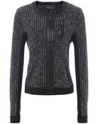 Rag & Bone Leather Trim Paula Jacket - Lyst