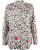 Sonia By Sonia Rykiel Heart Blouse - Lyst