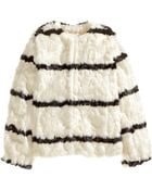 H&M Fake Fur Jacket - Lyst