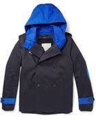 Band Of Outsiders Mackintosh Bonded-Cotton Peacoat - Lyst