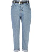 River Island Vintage Wash Slim Mom Jeans - Lyst