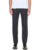 Maison Margiela Drawstring Flannel Trousers - Lyst