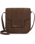 Reece Hudson Knox Nubuck Saddle Bag - Lyst
